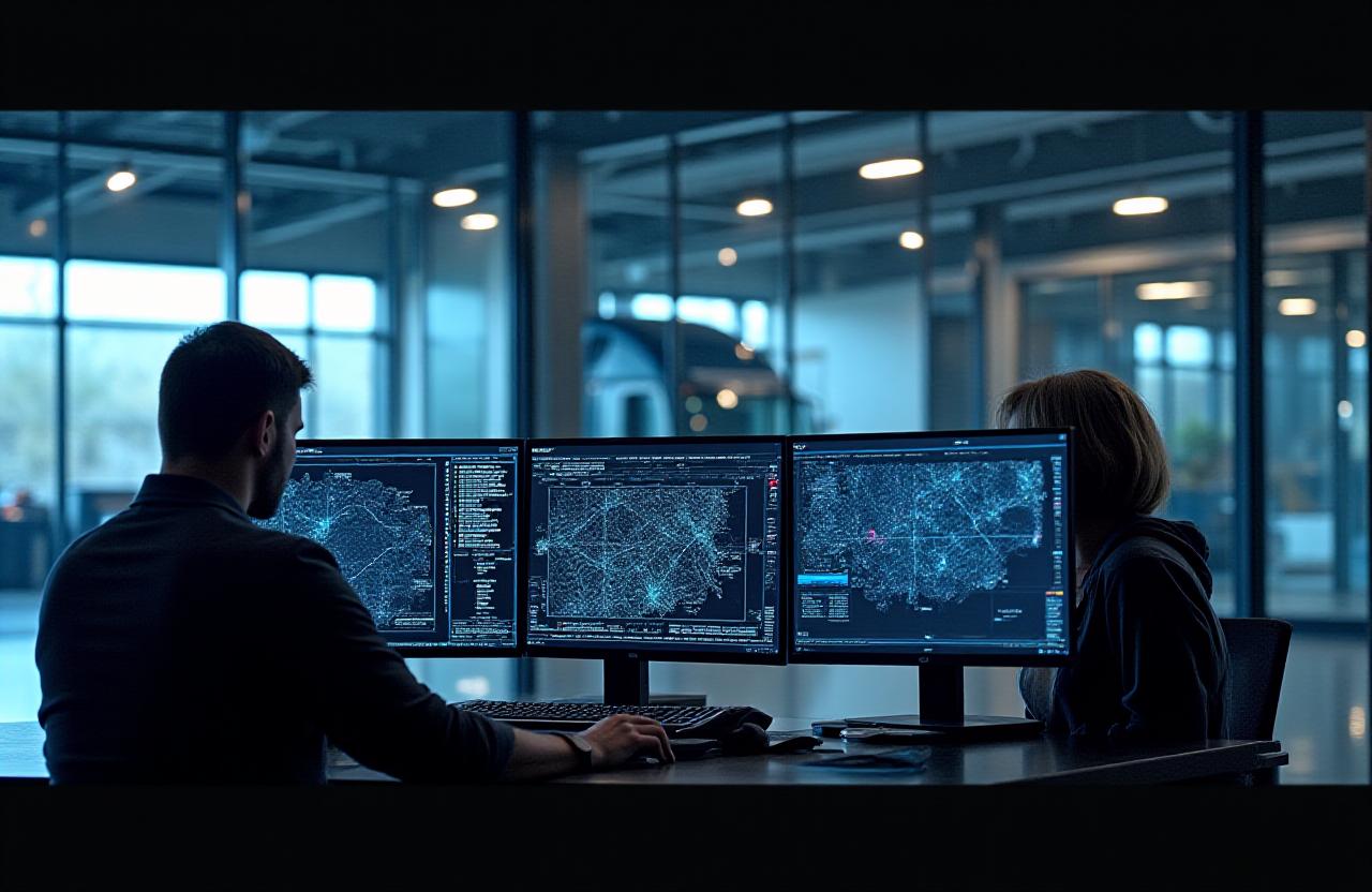 Logistics Dispatch Center and Fleet Management